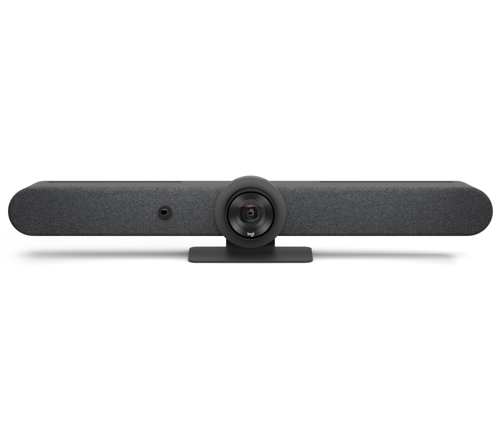 Logitech Rally Bar in graphite, front view