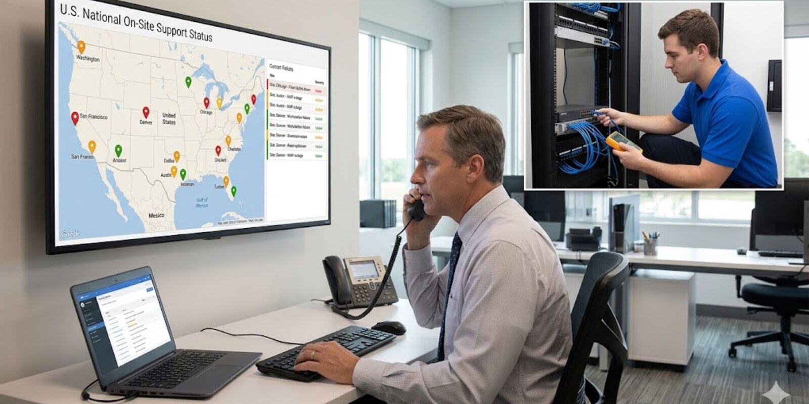 Why Internal IT Teams Struggle With Multi-Location Onsite IT Support featured image